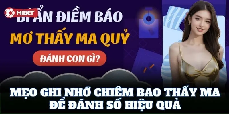 Giải mã giấc Chiêm Bao Thấy Ma để chơi lô đề